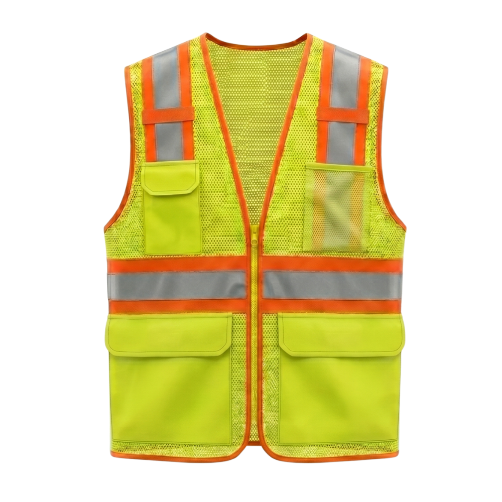 Orange Hi-Vis Executive Safety Vest